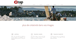 Desktop Screenshot of etap.ch