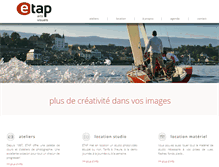 Tablet Screenshot of etap.ch